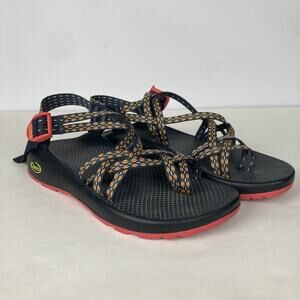 Chaco Size 10 Adjustable ZX2 Classic Sandal Crest Citrus Outdoor Pink Navy Shoes